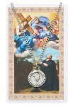 24'' St. Ignatius Holy Card & Pendant